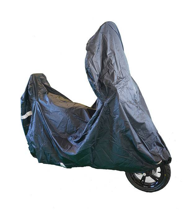 Sym Orbit 3 beschermhoes zwart met windscherm ruimte van Tucano