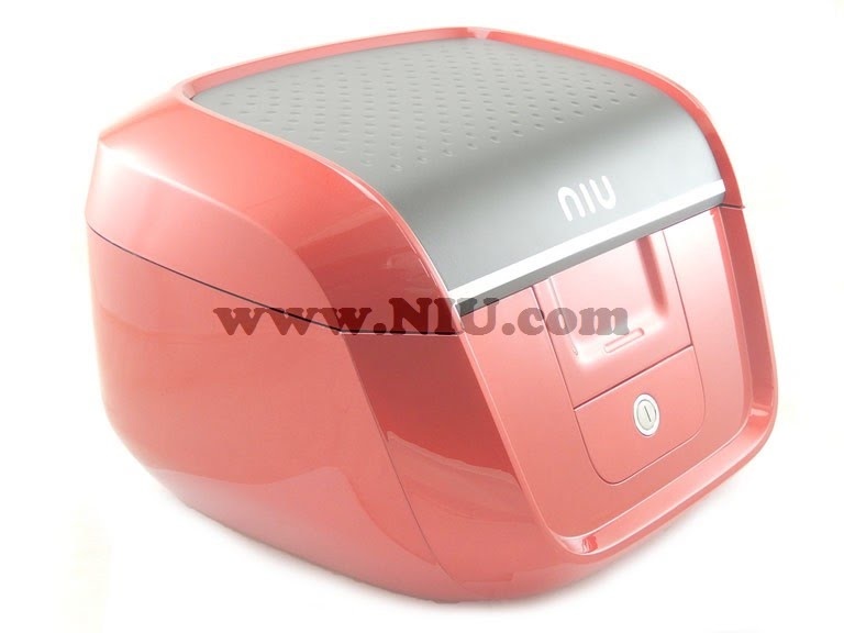 NIU N1S Koffer Rood + Achterdrager
