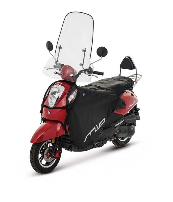 Sym Mio (nieuwe type) beenkleed origineel van SYM