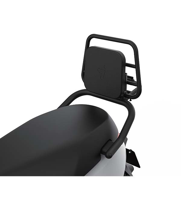Segway E110S Achterklapdrager zwart met zwart kussen