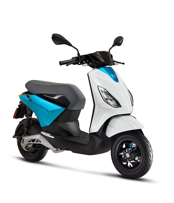 Partina City Prøve Kilde Piaggio One Elektrische scooter - 100% Elektrisch - Scooter Centrum