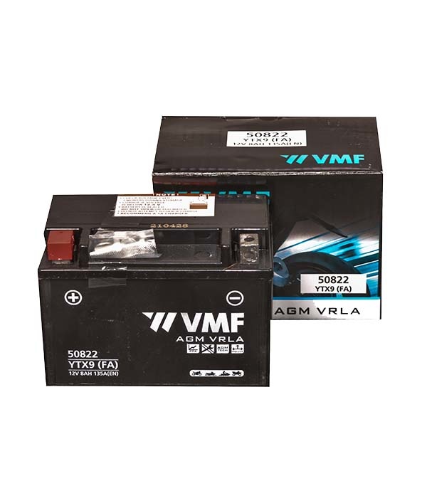 Accu YTX9A Gel Huismerk