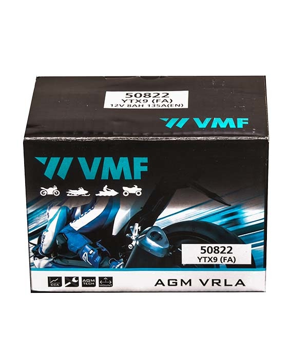 Accu YTX9A Gel Huismerk