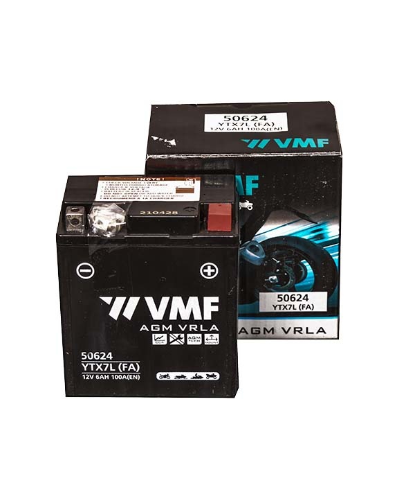 Accu YTX7L Gel Huismerk