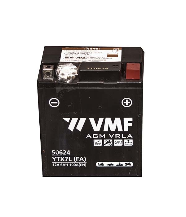 Accu YTX7L Gel Huismerk