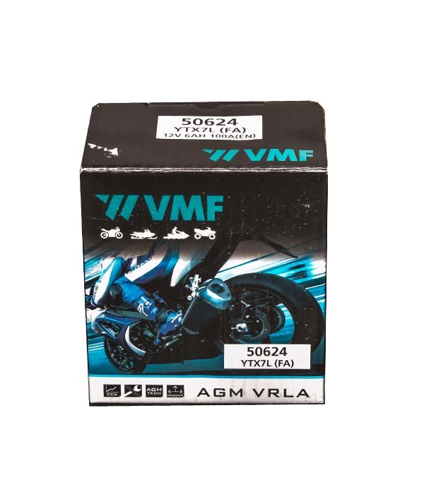 Accu YTX7L Gel Huismerk