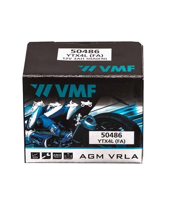 Accu YTX4L Gel Huismerk