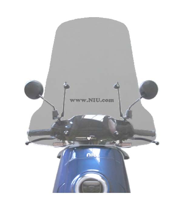 NIU MQI GT Hoog Smoke windscherm origineel