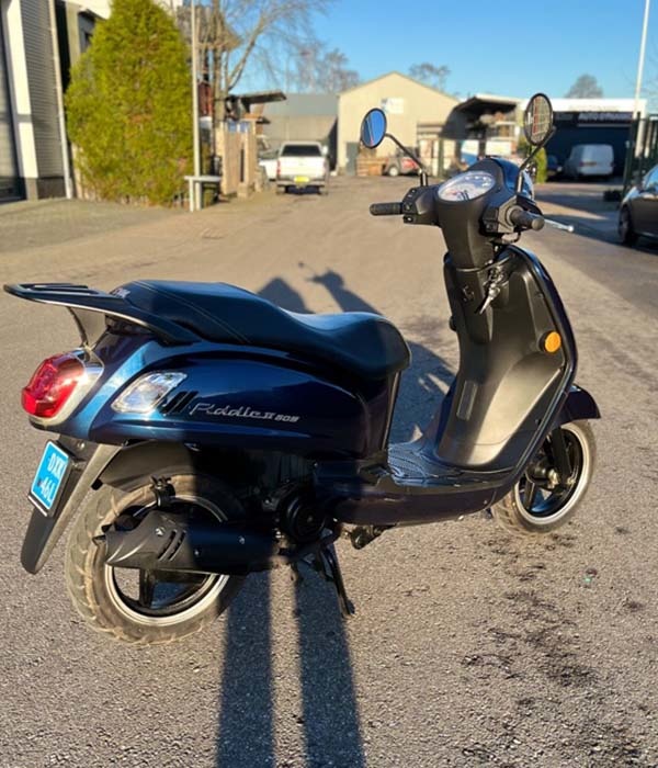 Sym Fiddle 2 50 4T 25km/u Blue 2019