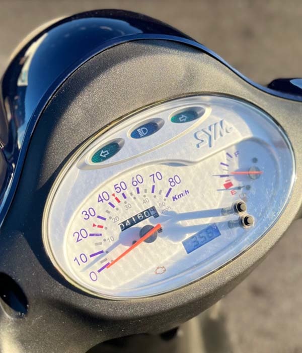 Sym Fiddle 2 50 4T 25km/u Blue 2019
