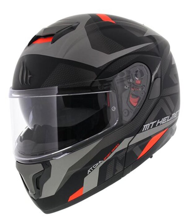 HELM ATOM SKILL SV SYSTEEM MAT ZWART S