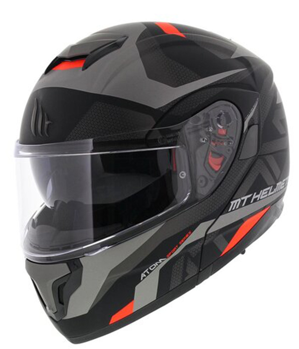 HELM ATOM SKILL SV SYSTEEM MAT ZWART XL