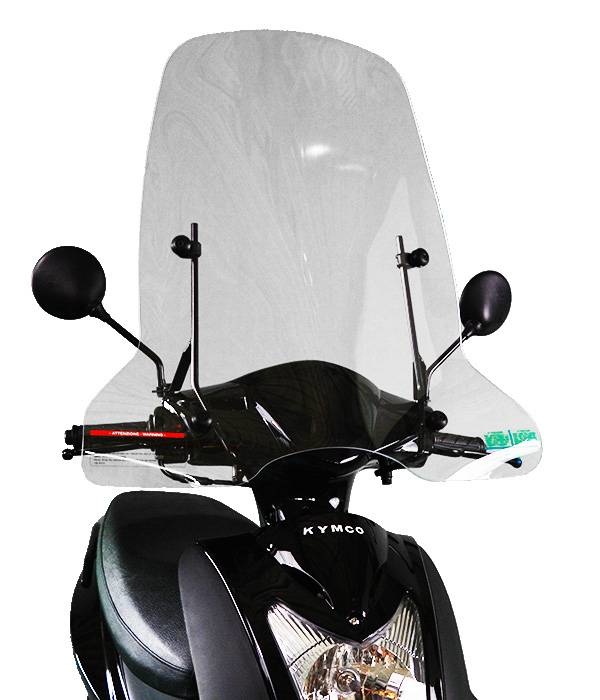 Kymco Agility Hoog Windscherm inclusief bevestigingsset