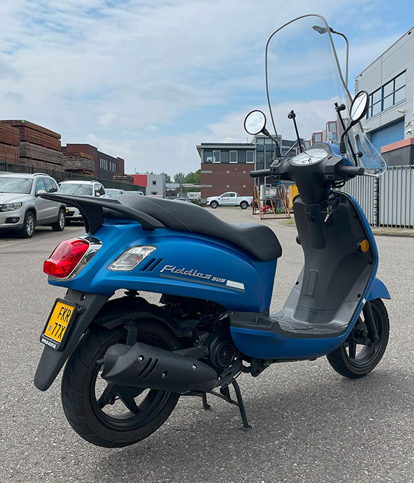 Sym Fiddle 2 45KM/U Matblauw 2022