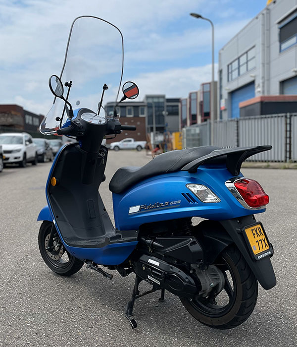 Sym Fiddle 2 45KM/U Matblauw 2022