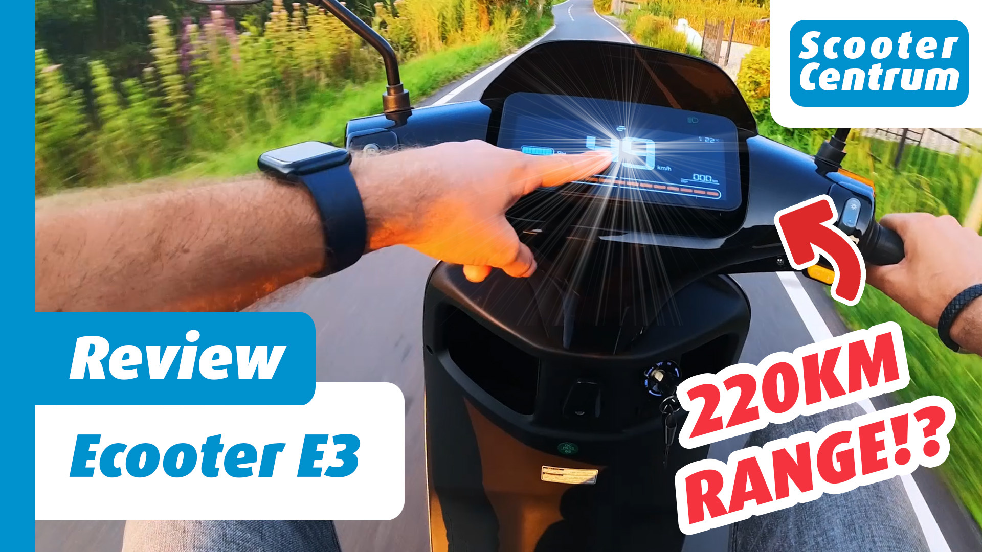 Ecooter E3 Elektrische scooter