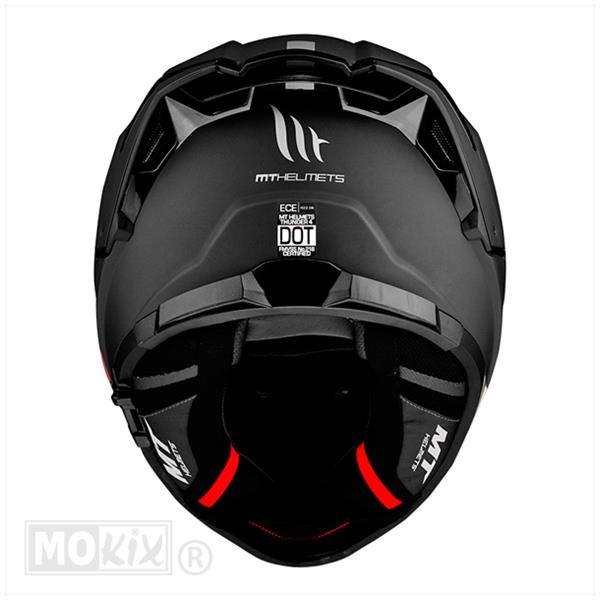 Scooterhelm integraal Matzwart