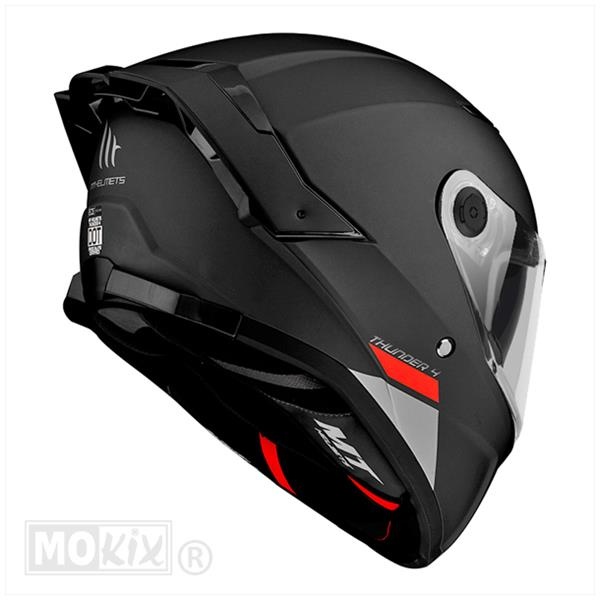 Scooterhelm integraal Matzwart