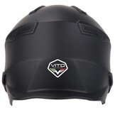 Scooterhelm Streetfighter Matzwart
