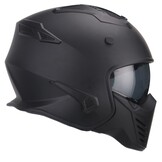 Scooterhelm Streetfighter Matzwart