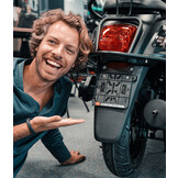 Kentekenplaathouder Scootercentrum