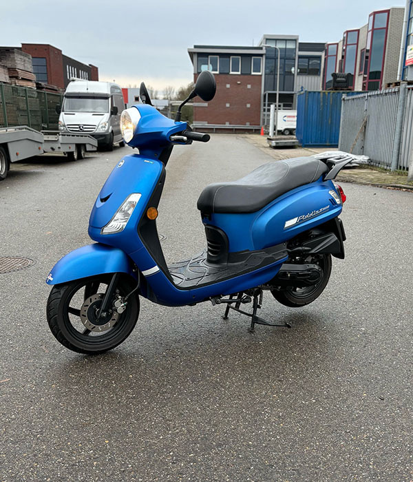 Sym Fiddle 2 45km/u Mat Blauw 2022