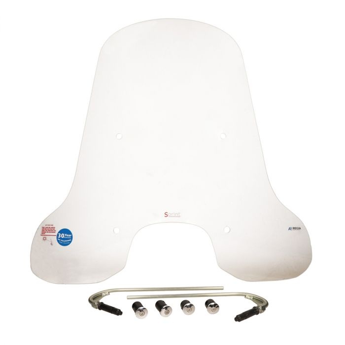 Windscherm hoog origineel transparant Vespa Sprint