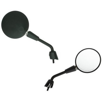 Spiegelset kort model Vespa Primavera Matzwart