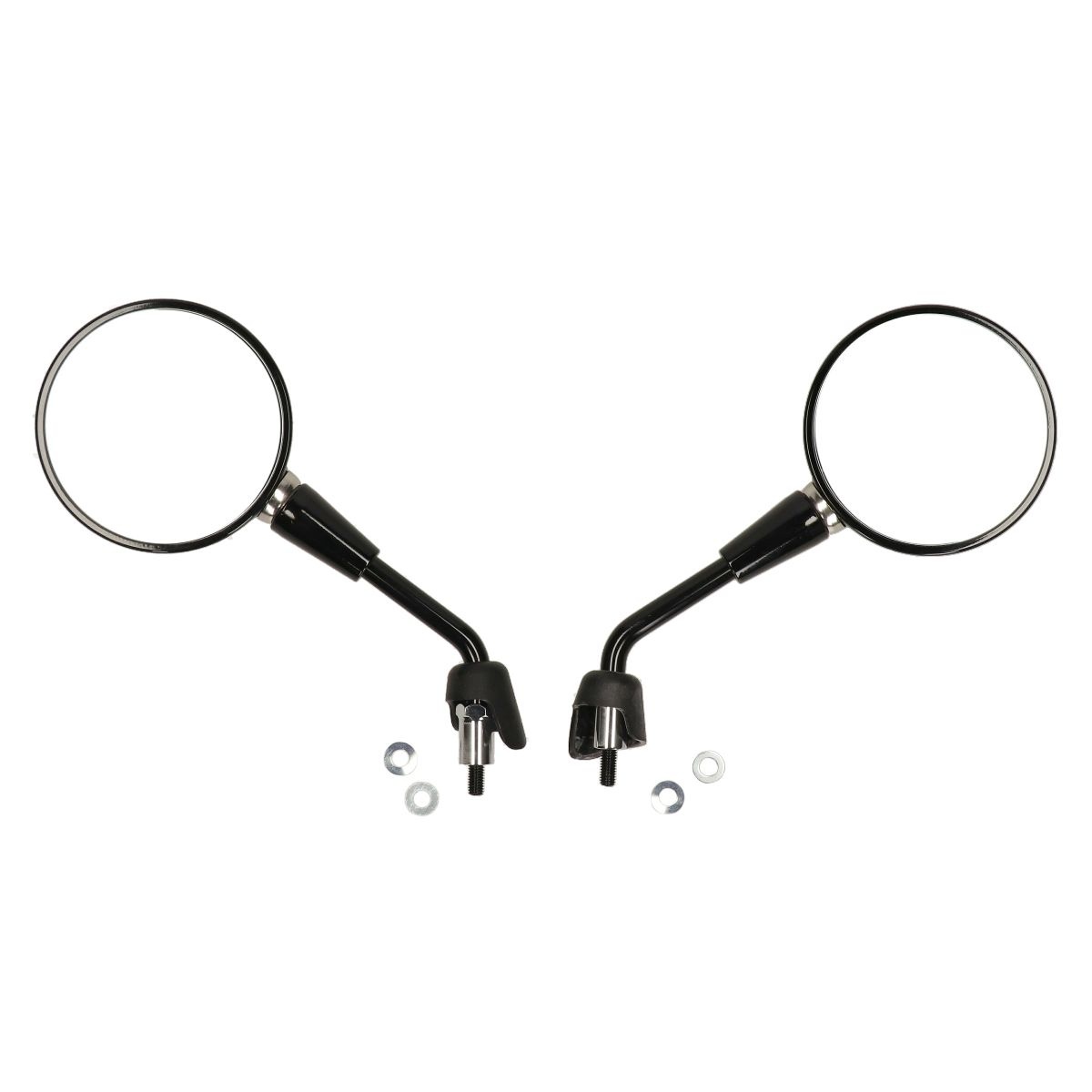 Spiegelset kort model Vespa Primavera Glanzend Zwart