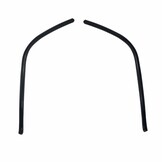 sierstrip set treepank primav/ sprin zwart glans