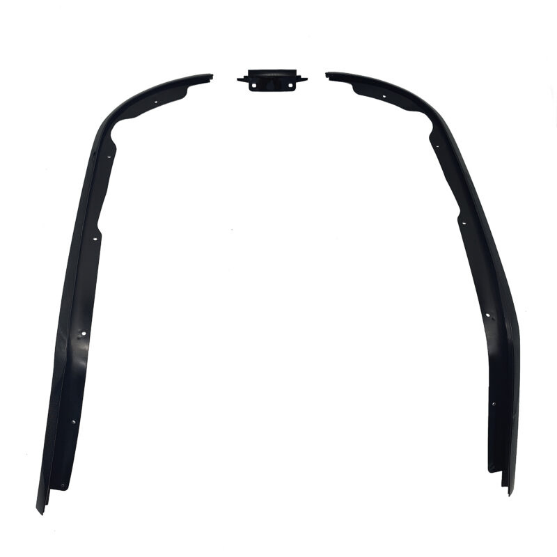 sierstrip set beenschild primav/ sprin zwart mat