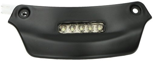 Kentekenplaatverlichting LED Mat Zwart | Vespa Sprint