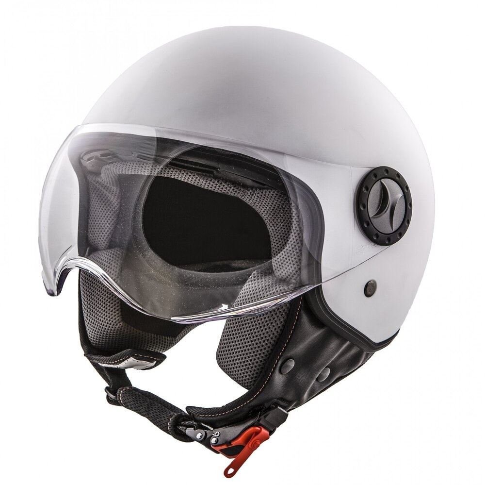 HELM VITO JET LORETO GLANS WIT XL OP = OP