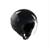 helm tucano demi-jet el 'pop M zwartglans/ zwart mat