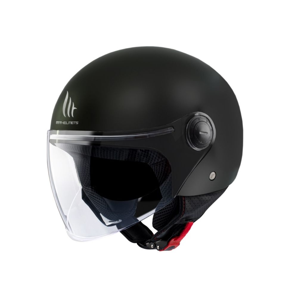 Helm MT Scooterhelm L Jet Matzwart L