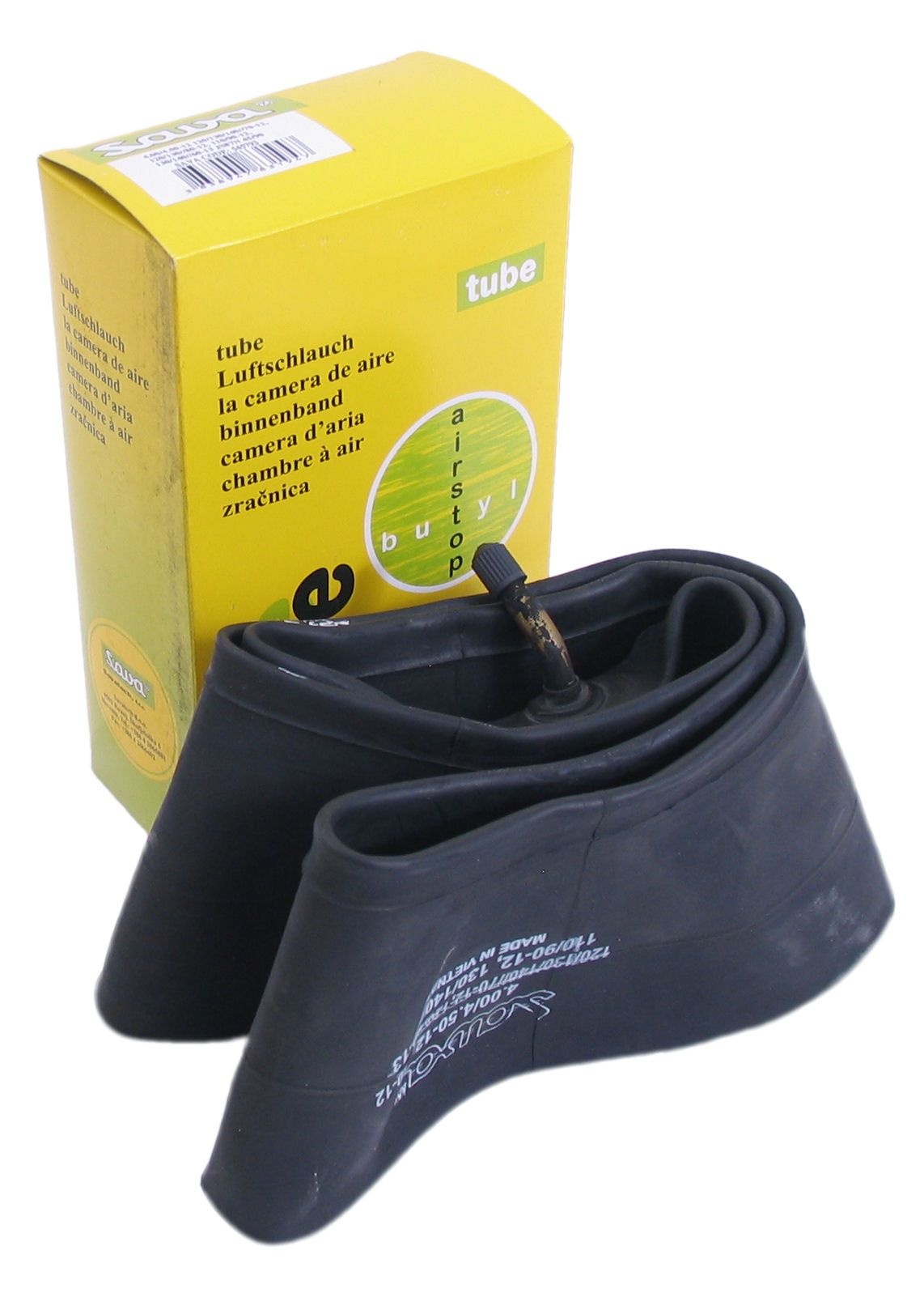 binnenband schuin 120-130/70x12 sava