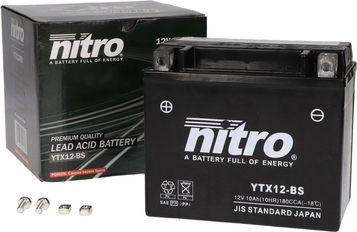 accu ytx12-bs gts 10amp nitro