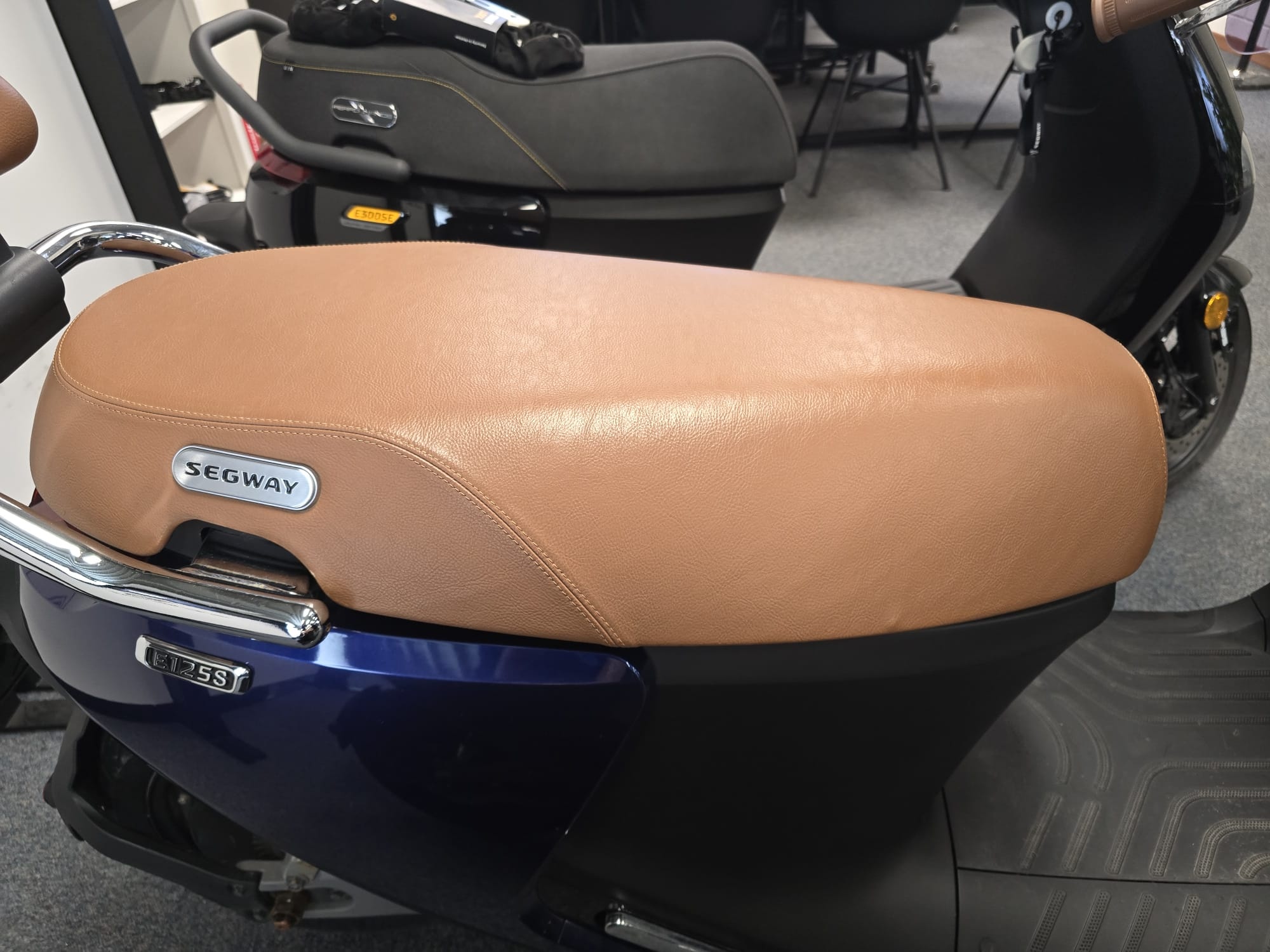 Seat brown segway
