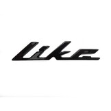Embl "Like" zij New Like Mat Zwart