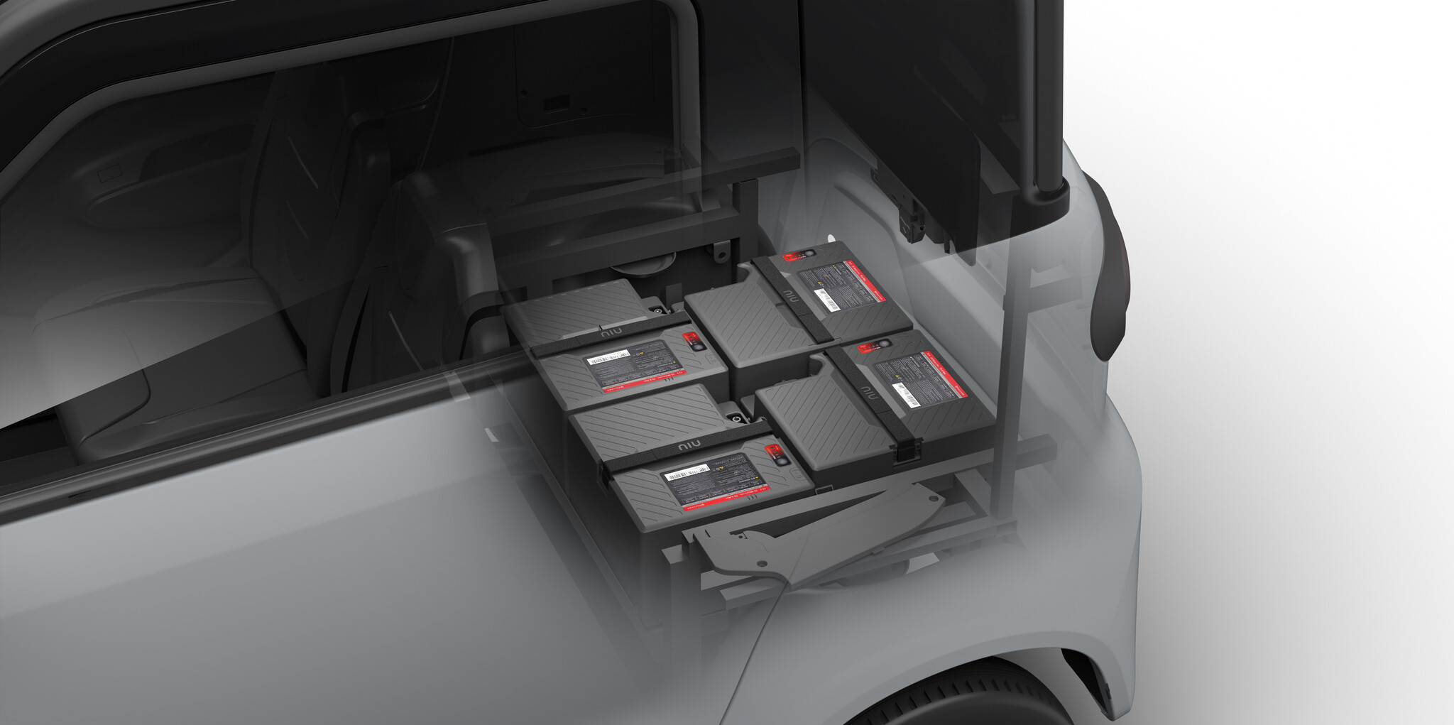 NIUMM 500 Elektrische Microcar Citycar 45km/u - Aanbetaling