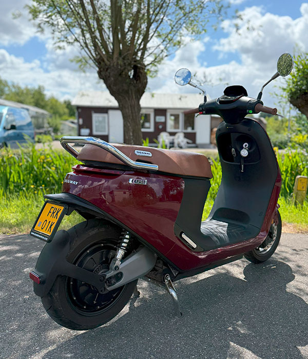 Segway E125S 45km/u Ruby Red 2023