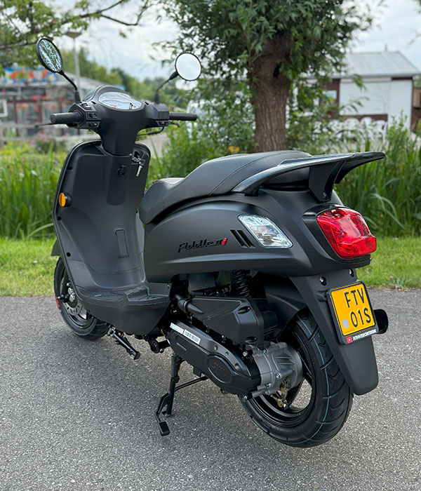 Sym Fiddle 2 50 4T Euro 5 45km/u Tech Black