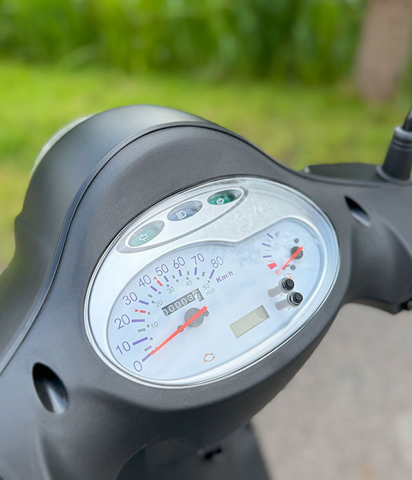 Sym Fiddle 2 50 4T Euro 5 45km/u Tech Black