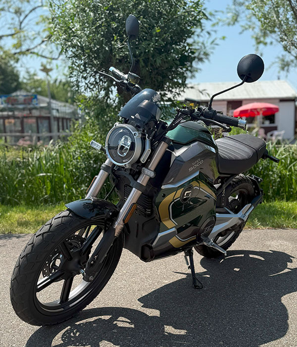 Super Soco TC Wanderer VIntage Green 2025 45km