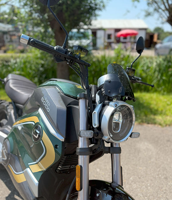 Super Soco TC Wanderer VIntage Green 2025 45km