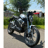 Super Soco TSX Elektrische bromfiets Silver Black 45km