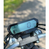 Super Soco TSX Elektrische bromfiets Silver Black 45km