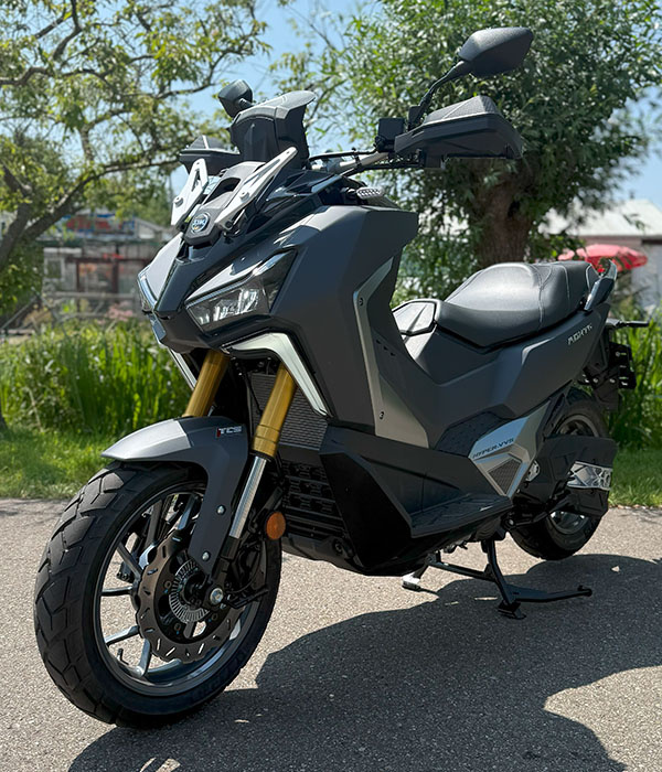 Sym ADXTG400 LC ABS Motorscooter Anthracite Grey