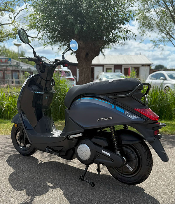 SYM E-Mio elektrisch 45km/u Satin Submarine Blue 2025