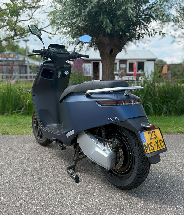 IVA NCE Pro Matblauw Long Range 90km/u Motorscooter 2023